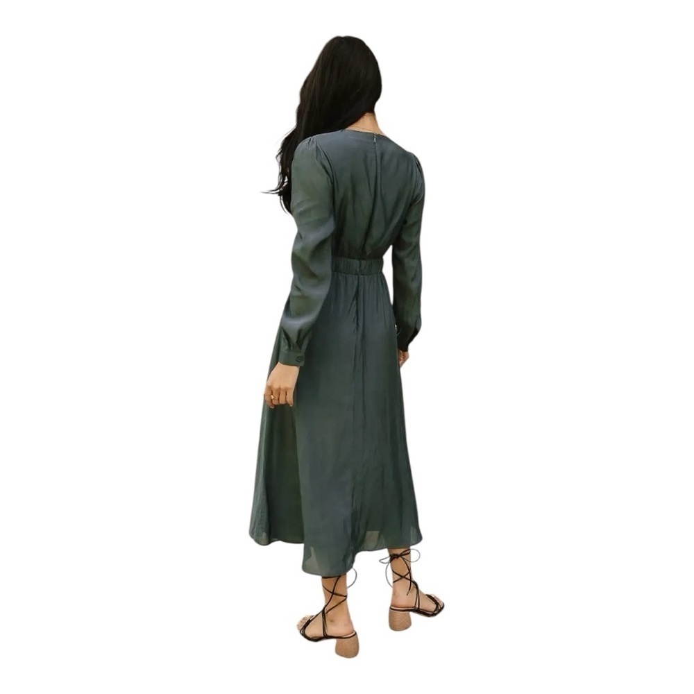 Bohme Elegant Green Midi Dress - Picture 5 of 16
